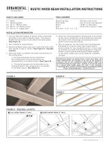 Ornamental BEAMRUSTIC-8WM5X3 Installation guide