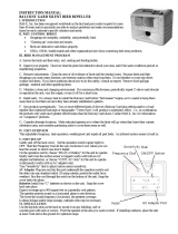 Bird-X BALCONY GARD User manual