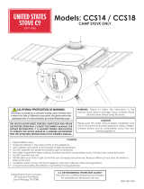 US Stove Company CCS18 User manual