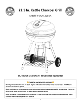 The Original Outdoor Cooker OCR-2250A Operating instructions