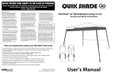 Quik Shade 157433DS User manual