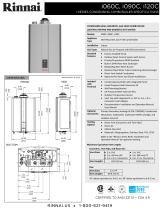 Rinnai I090CN Dimensions Guide