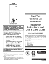 State Water Heaters 100263664 User manual