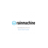 RainMachine Pro 8 User manual