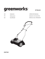 Greenworks DT40L410 User manual