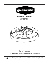 Greenworks KAL 595-06 Owner's manual