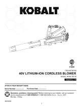 Kobalt KHB 350-06 Operating instructions