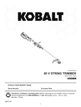 Kobalt KOC 0180-06 Operating instructions