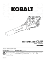 Kobalt KHB 3040-06 Operating instructions