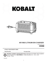 Kobalt KRC 40-06 User manual