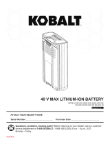 Kobalt 1302703 Operating instructions