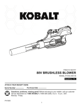 Kobalt KHB 2580-06 User manual