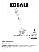 Kobalt KSS 1280B-06 Operating instructions