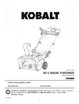 Kobalt KSB 6080-06 Operating instructions