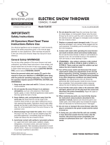 Snow Joe SJ627E User manual