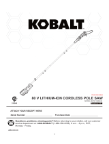 Kobalt KPS 2080A-06 Operating instructions