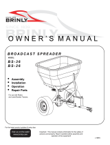 Brinly BS-26 Owner's manual