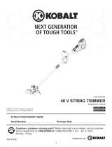 Kobalt KST 120X-06 User manual