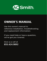 A.O. Smith AO-WH-SOFT-400T Installation guide