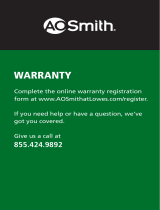 A.O. Smith AO-WH-SOFT-400T User manual