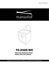 Transolid TCM-2420-WC Installation guide