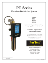PurTest PT 20 UV Installation guide