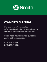 A.O. Smith AO-WH-FILTER Owner's manual