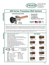 Prier Products 478-10L Operating instructions