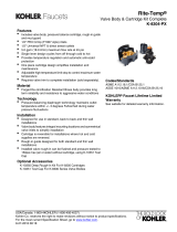 Kohler K-8304-PX-NA Dimensions Guide