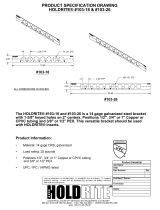 HoldRite™ 103-18 User manual