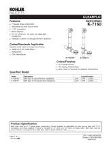 Kohler 7160-TF-BN Specification