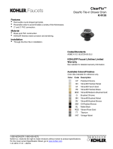 Kohler K-9135-TT Dimensions Guide