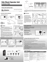 Sloan 0325105 Installation guide