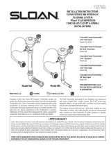 Sloan 3014801 Installation guide