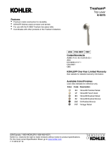 Kohler K-9375-2BZ Dimensions Guide