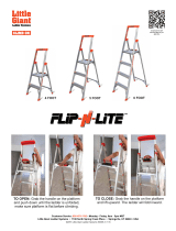 Little Giant Ladder Systems Climb ON Flip-N-Lite User manual