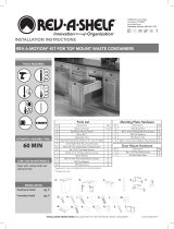 Rev-A-Shelf 4WCTM-WNRM-2150DM-2 Installation guide
