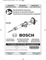 Bosch HDC300 User manual