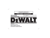 DeWalt DWE4012-2 Installation guide