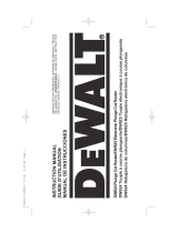 DeWalt DW625 User guide