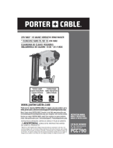 Porter-Cable PCC790 Installation guide