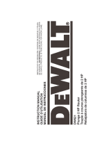 DeWalt DW621 User manual