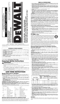 DeWalt DCL043 Installation guide