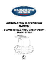 Superior Pump 92398 User manual