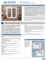 Jeld Wen 290228 User manual