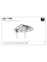 Geom Auvent Canopy Lily noir 1,75 x 1,25 x 0,8 m User guide