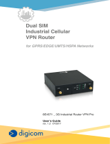 Digicom 8E4571 3G Industrial Router VPN Pro User manual