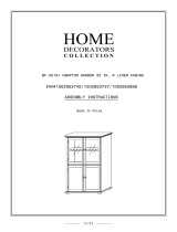 Home Decorators Collection BF-21014-WH Installation guide