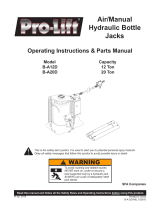 Pro-Lift B-A12D User manual