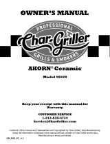 Char-Griller 6020 Installation guide